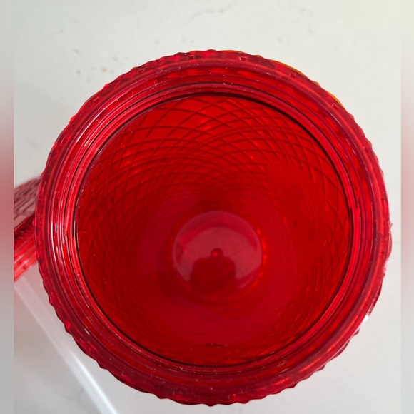 Starbucks Cold Cup Red Jewelled Tumbler cup 16 OZ - Picture 5 of 7